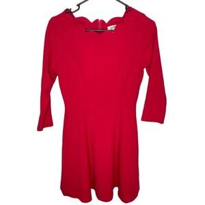 NEW w/tag Speechless Scallop RED SMALL pockets